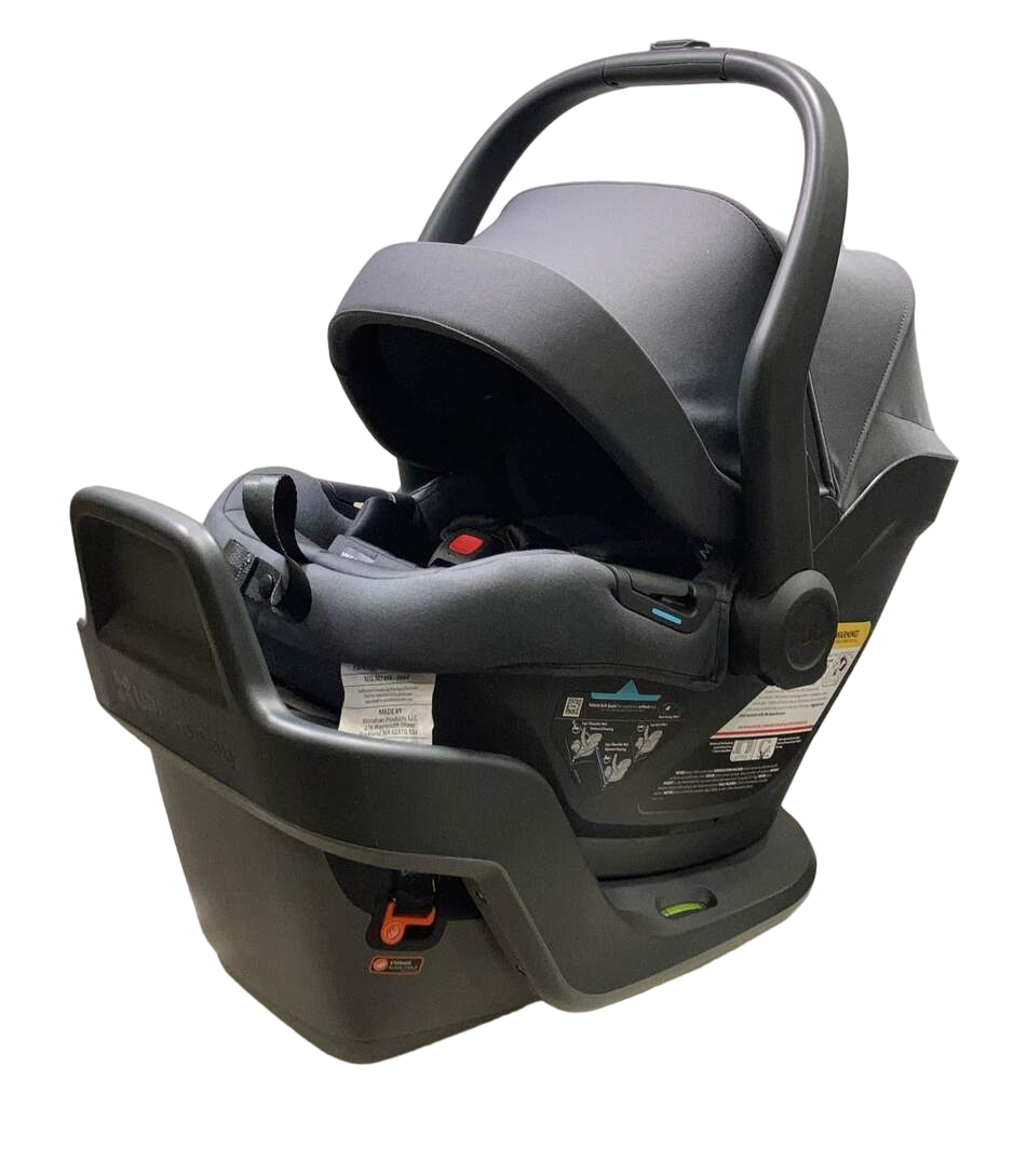 UPPAbaby MESA MAX Infant Car Seat and Base, PureTech Greyson, 2022