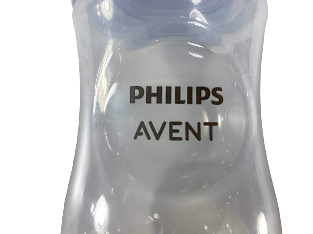 Philips Avent Natural Baby Bottles, 9oz, 2-Pack, Clear