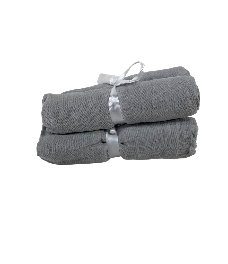 Newton Play Yard Extra Sheet 2pk, Twilight Grey