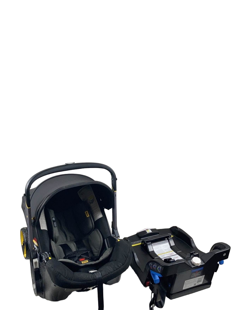 Doona Infant Car Seat & Stroller Combo, 2022, Nitro Black