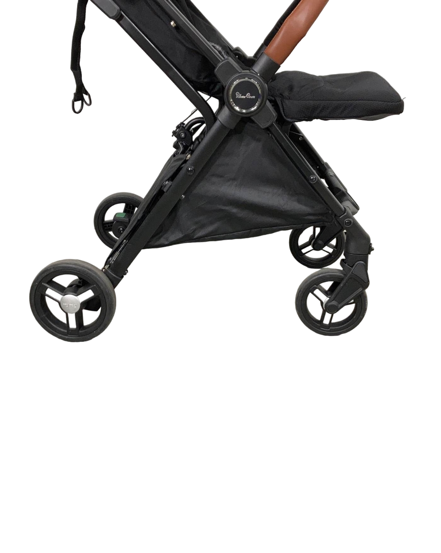 Silver Cross Jet 3 Super Compact Stroller, 2022, Black