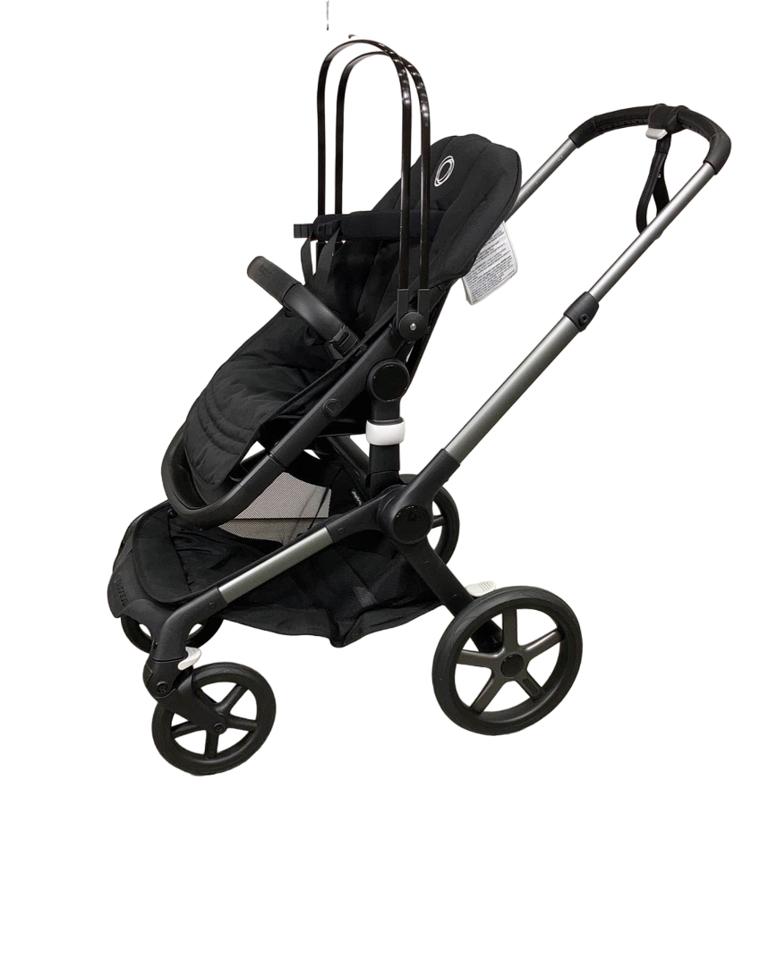 Bugaboo Fox 5 Stroller, 2023, Graphite Frame, Midnight Black