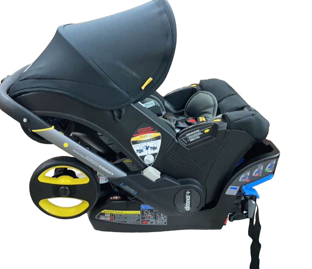 Doona Infant Car Seat & Stroller Combo, 2023, Nitro Black