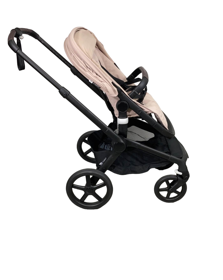 Bugaboo Fox 5 Stroller, 2023, Black Frame, Desert Taupe