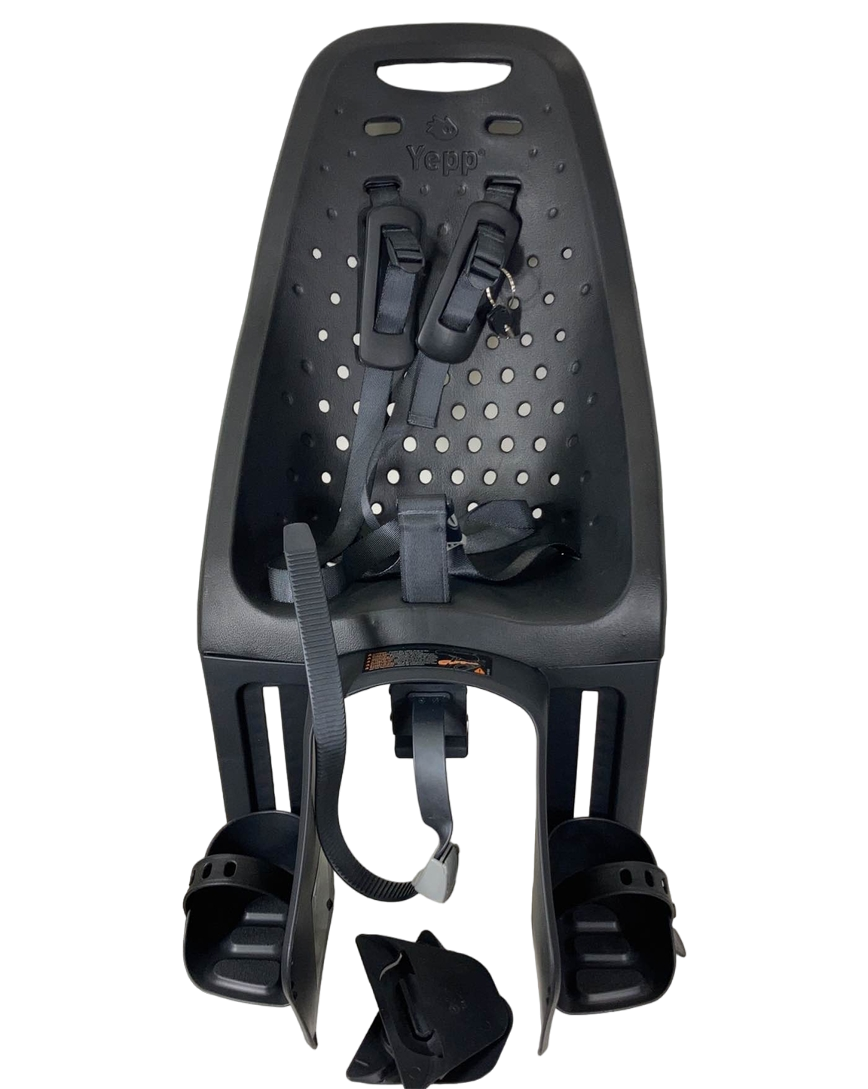 Thule Yepp Maxi EasyFit Rack Mounted Child Bike Seat, Black