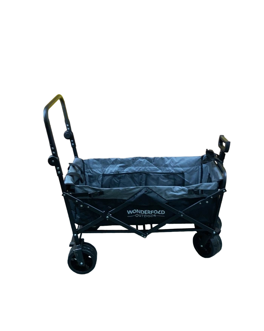 Wonderfold S3 Outdoor Utility Wagon, Black