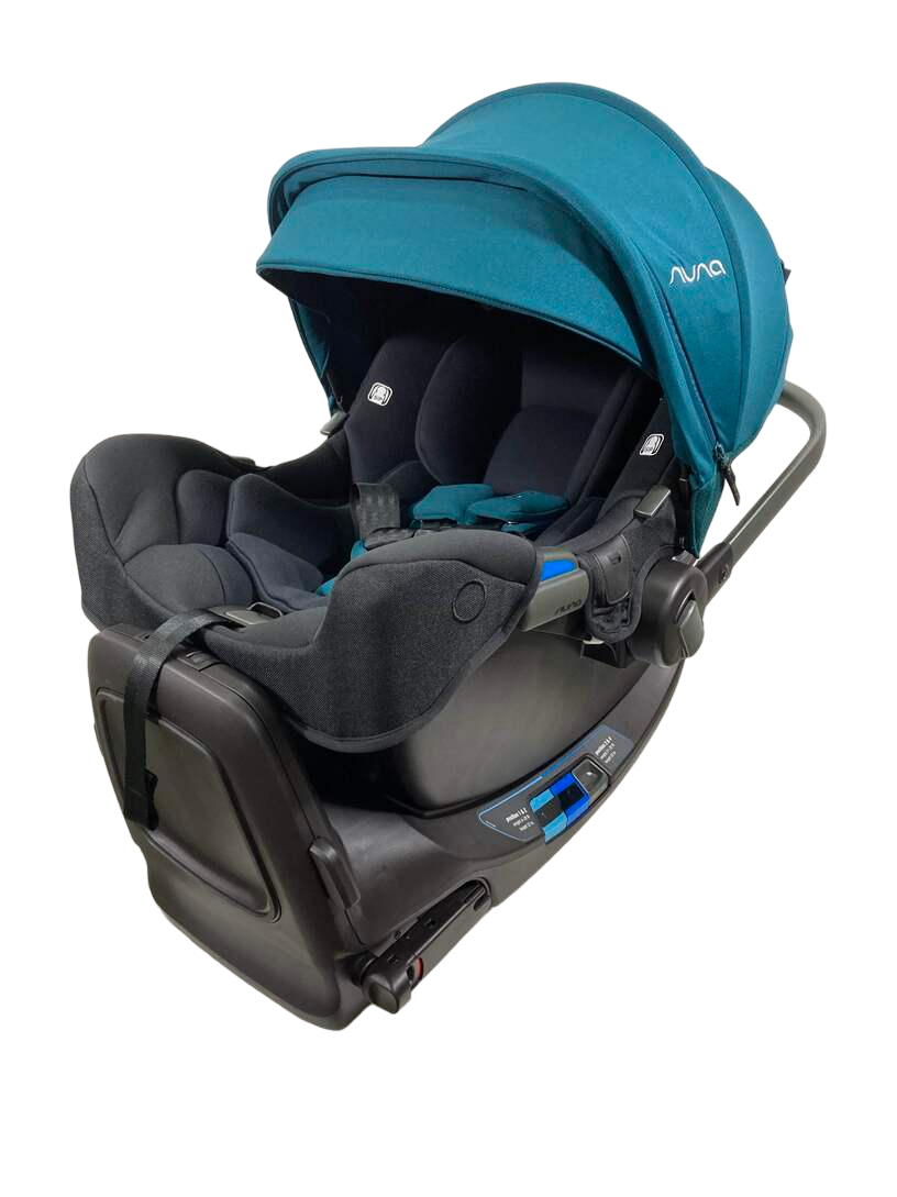Nuna PIPA rx Infant Car Seat with RELX Base, Lagoon, 2022