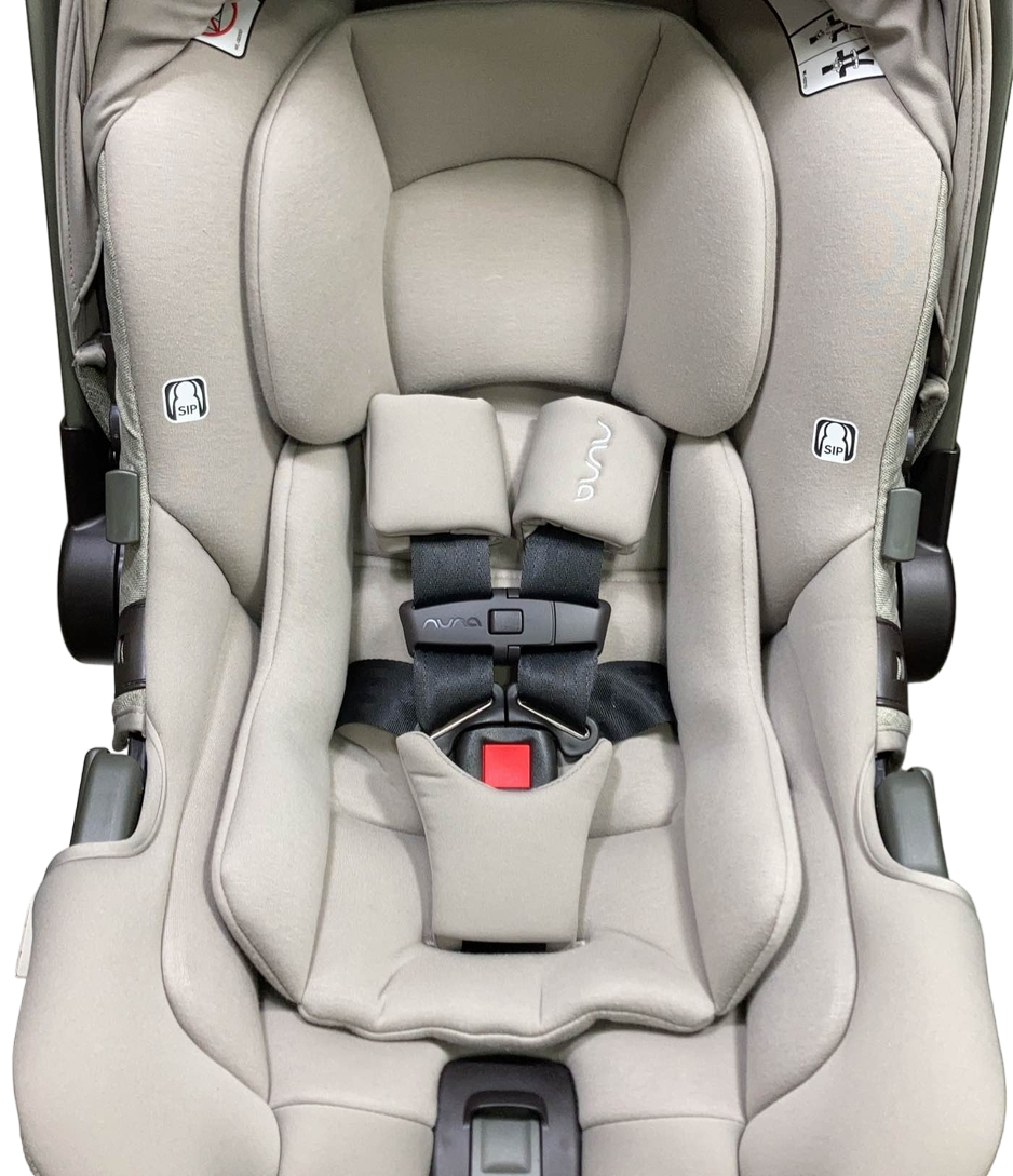 Nuna PIPA rx Infant Car Seat with RELX Base, Hazelwood, 2023