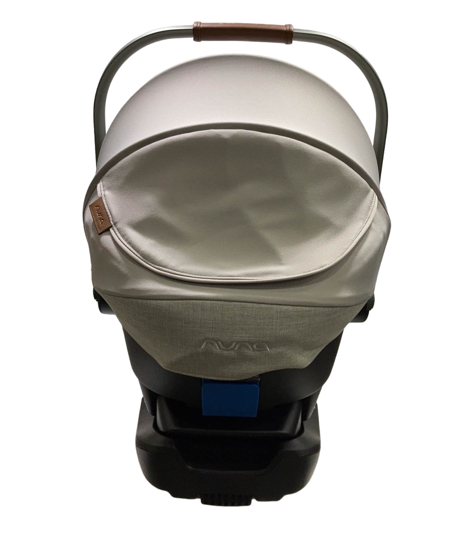 Nuna PIPA rx Infant Car Seat with RELX Base, Hazelwood, 2023