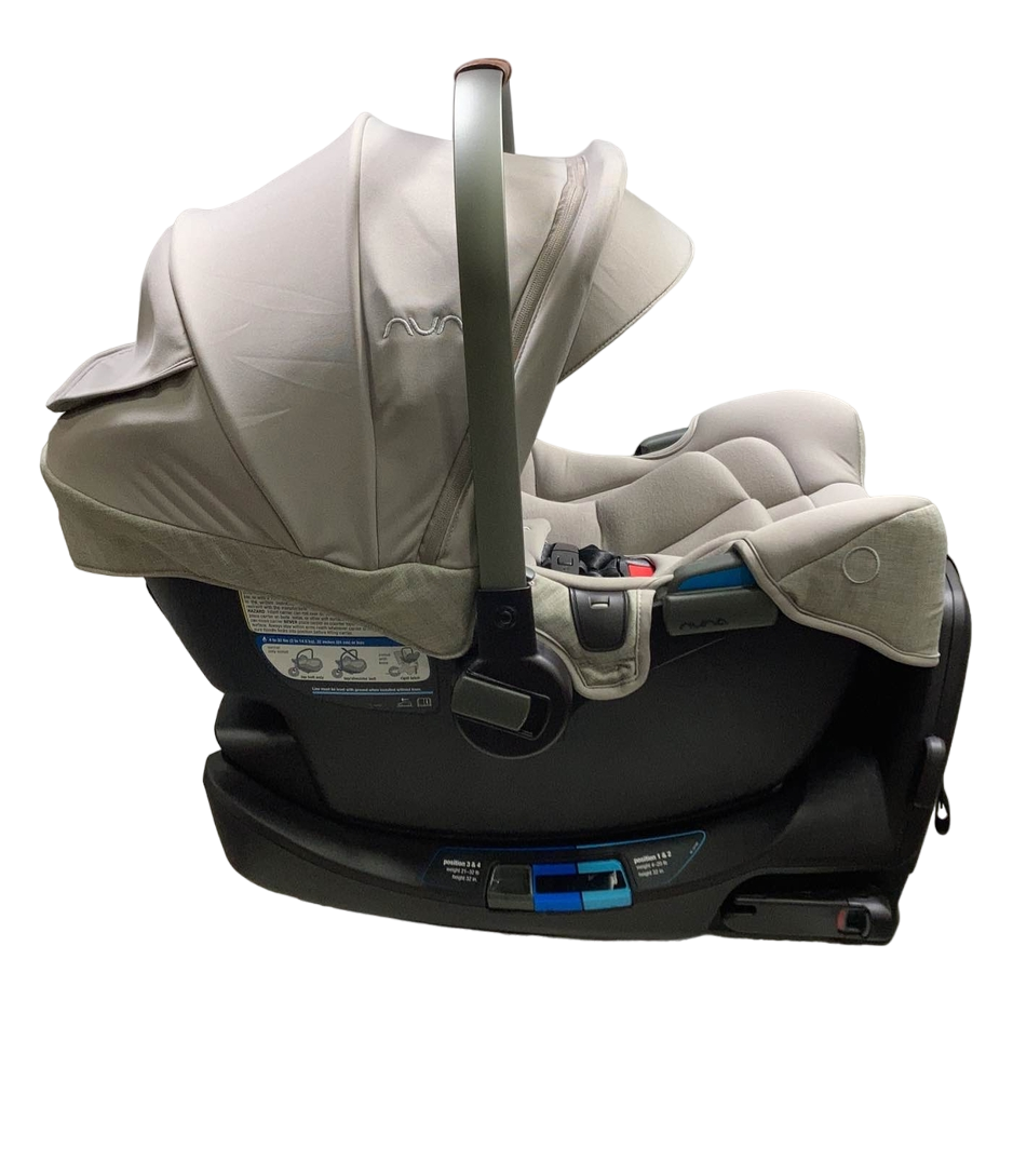 Nuna PIPA rx Infant Car Seat with RELX Base, Hazelwood, 2023