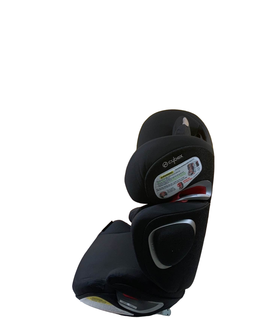 Cybex Solution Z-Fix Highback Booster Seat, 2021, Stardust Black