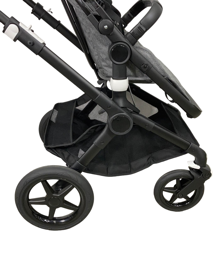 Bugaboo Fox 3 Stroller, 2021, Black, Grey Melange