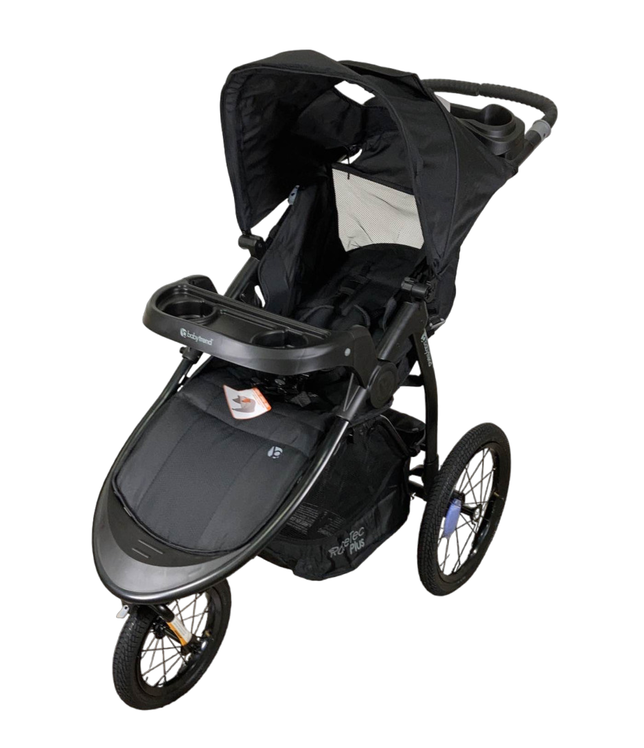 Baby Trend Expedition Race Tec Plus Jogger Stroller, Ultra Black