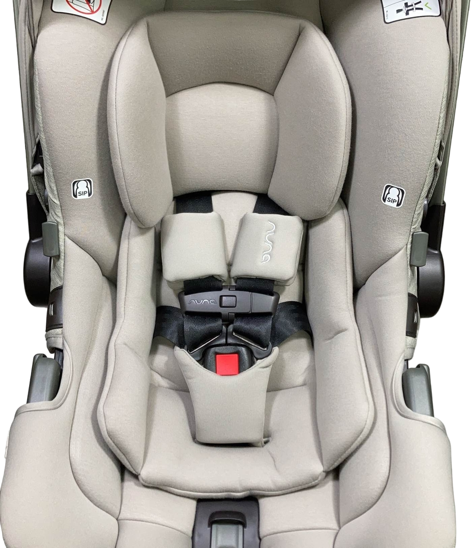 Nuna PIPA rx Infant Car Seat with RELX Base, Hazelwood, 2023