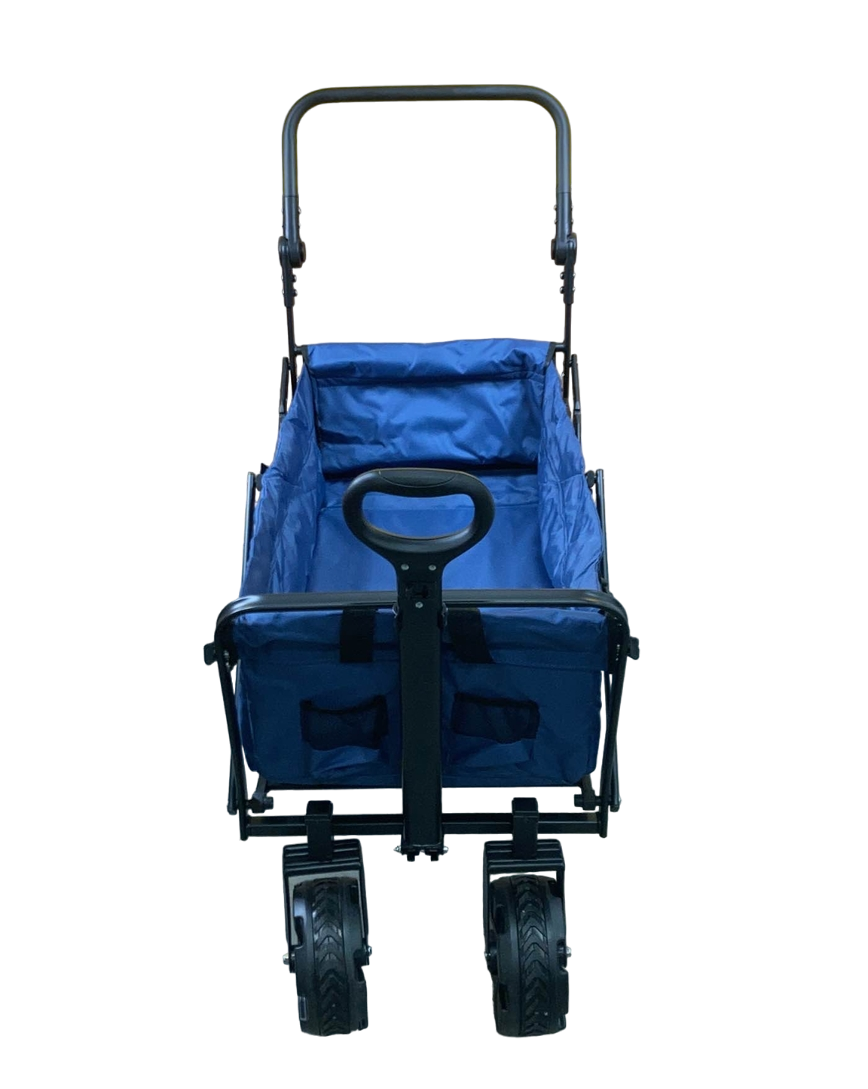 Wonderfold S2 Push and Pull Folding Wagon, S Series, Blue