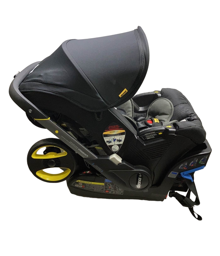 Doona Infant Car Seat & Stroller Combo, Nitro Black, 2023