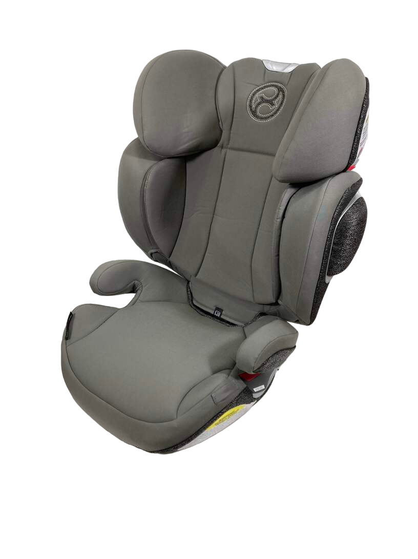 Cybex Solution Z-Fix Highback Booster Seat, Manhattan Grey, 2023