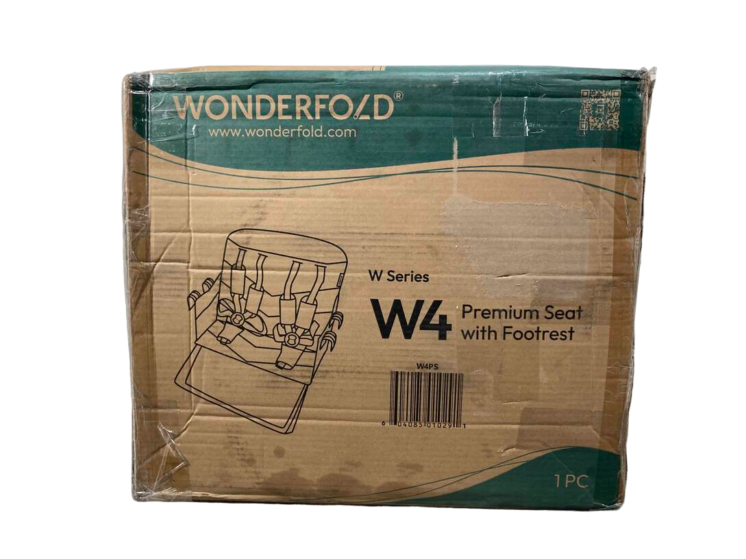 Wonderfold Premium Seat With Footrest, W4 Series