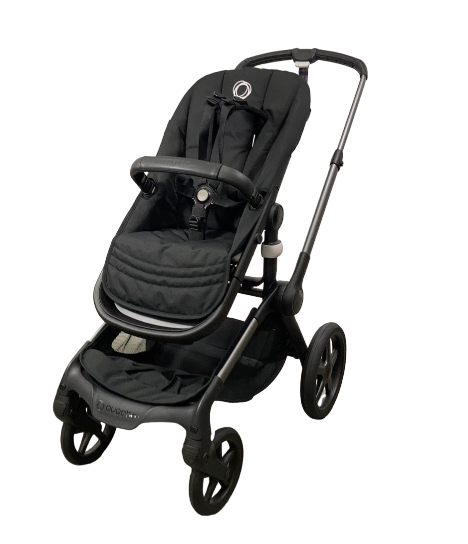 Bugaboo Fox 5 Stroller, 2022, Graphite Frame, Midnight Black