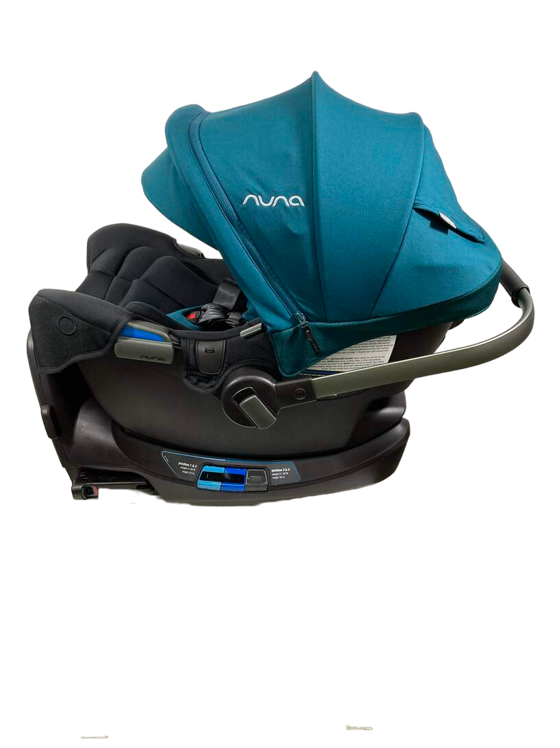 Nuna PIPA rx Infant Car Seat with RELX Base, Lagoon, 2022