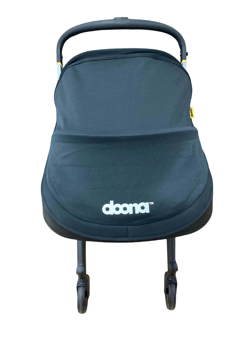 Doona Infant Car Seat & Stroller Combo, 2023, Nitro Black