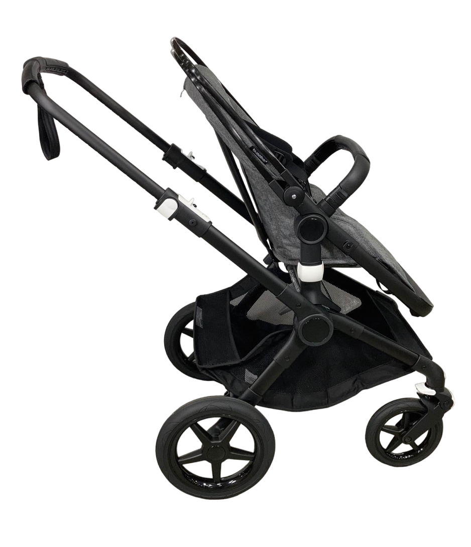 Bugaboo Fox 3 Stroller, 2021, Black, Grey Melange