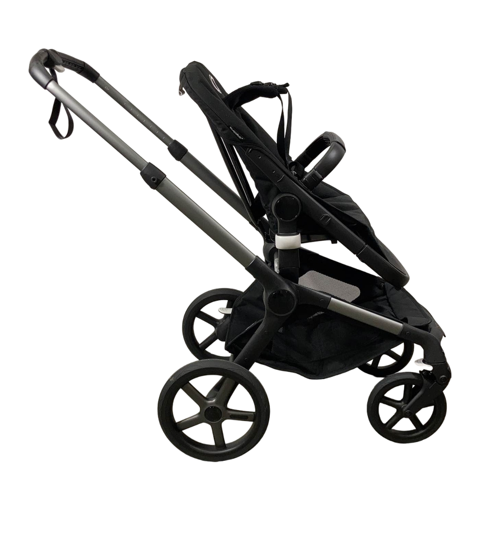 Bugaboo Fox 5 Stroller, 2022, Graphite Frame, Midnight Black