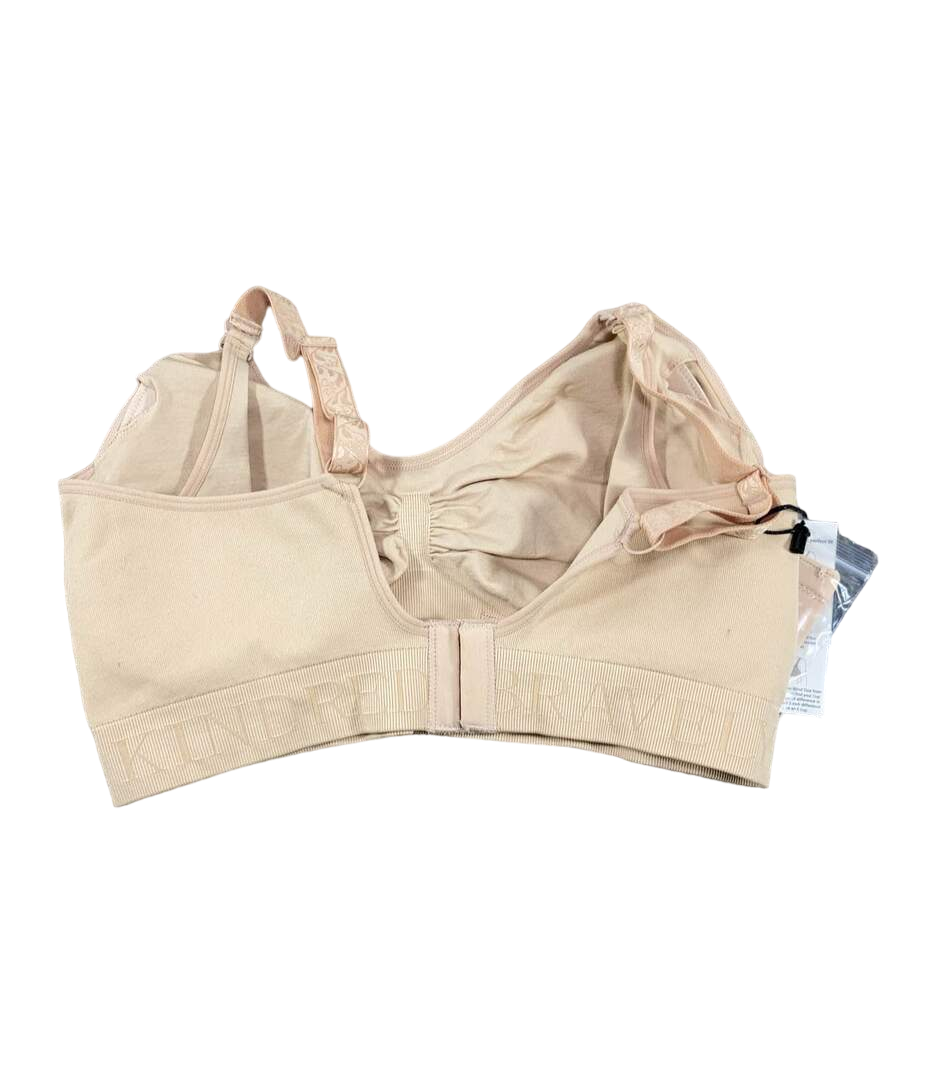 Kindred Bravely Sublime Hands-Free Pumping & Nursing Bra, Beige, Busty, Large