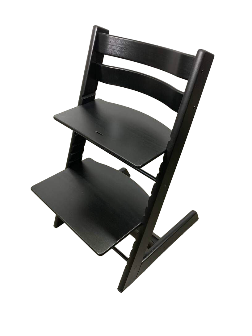 Stokke Tripp Trapp High Chair With Baby Set, Black