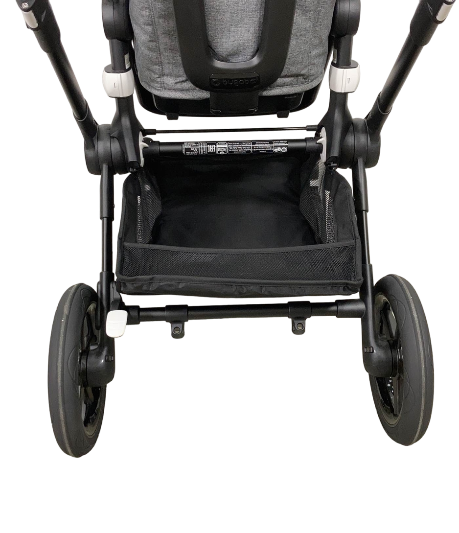 Bugaboo Fox 3 Stroller, 2021, Black, Grey Melange