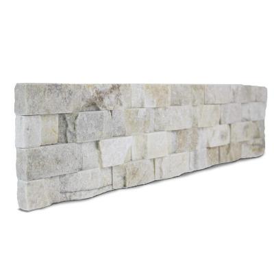 Realstone Systems Shadowstone Chiseled Silver Alabaster Natural End 6