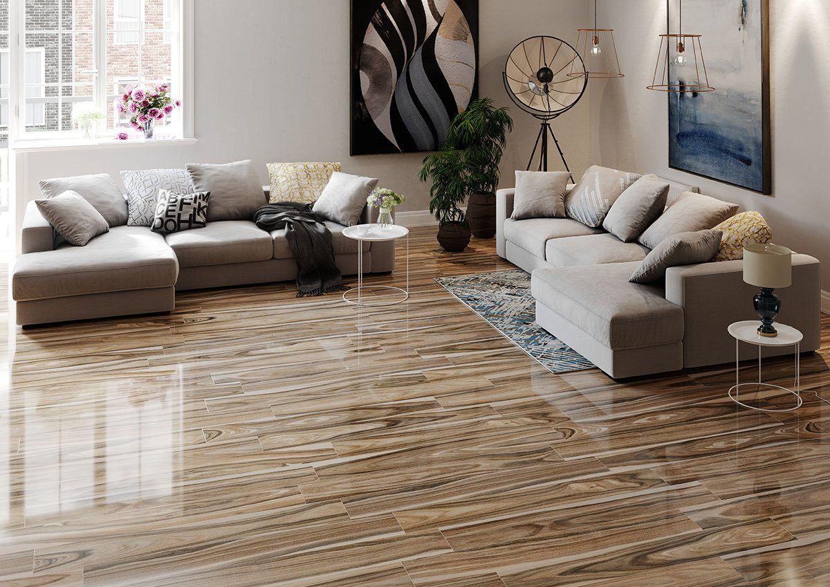 Dellano Porcelain Tile Collection Deep Bark - 8