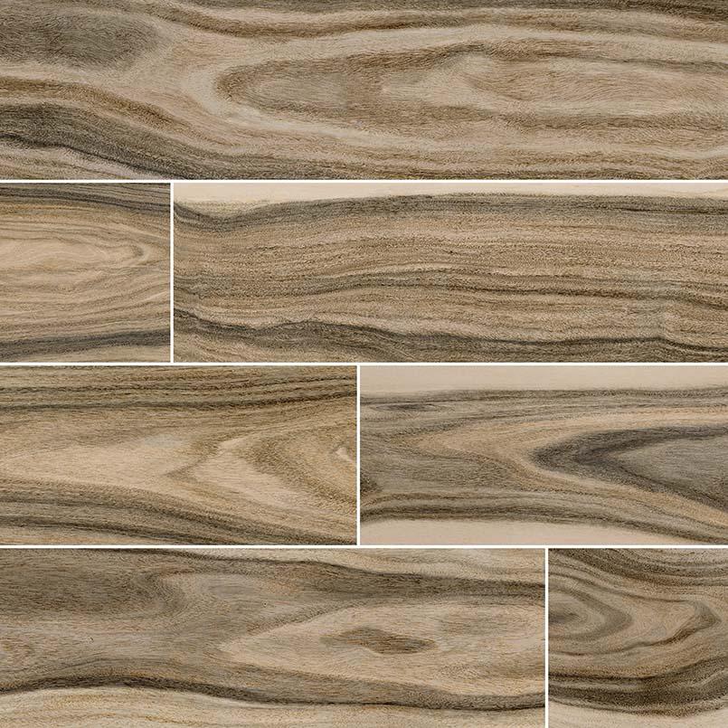 Dellano Porcelain Tile Collection Deep Bark - 8