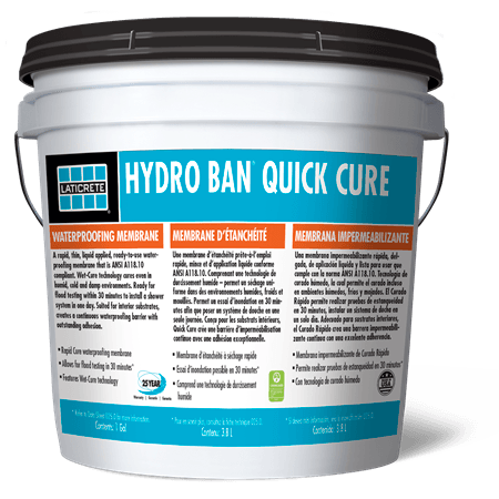 LATICRETE HYDRO BAN?Quick Cure 1 Gallon