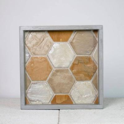 Realstone Systems Erin Adams Tempered Sea Salt Blend Glazed Hex 12