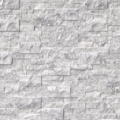 MSI Ledgestone Veneer - Arabescato Carrara Panel - Splitface