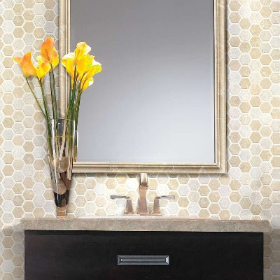 Shaw Tile Boca Coastal Textured Hexagon Mosaic