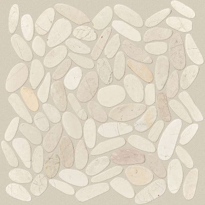 Shaw Tile Brookstone Serenity Ivory Flat Mosaic