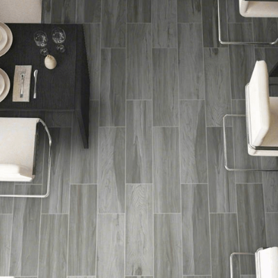 Carolina Timber II Ceramic Tile Collection Gray- 6