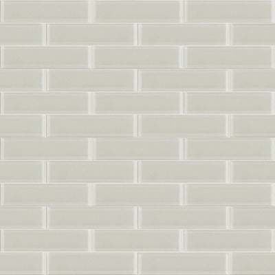 Shaw Tile Cardinal Mist 3x12 Glass Wall