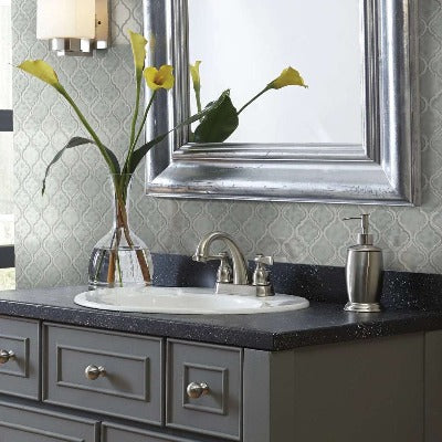 Shaw Tile Geoscapes Light Grey Lantern