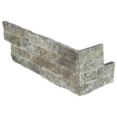 MSI Ledgestone Veneer - Sage Green Corner - Split Face