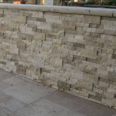 MSI Ledgestone Veneer - Roman Beige Panel - Split Face