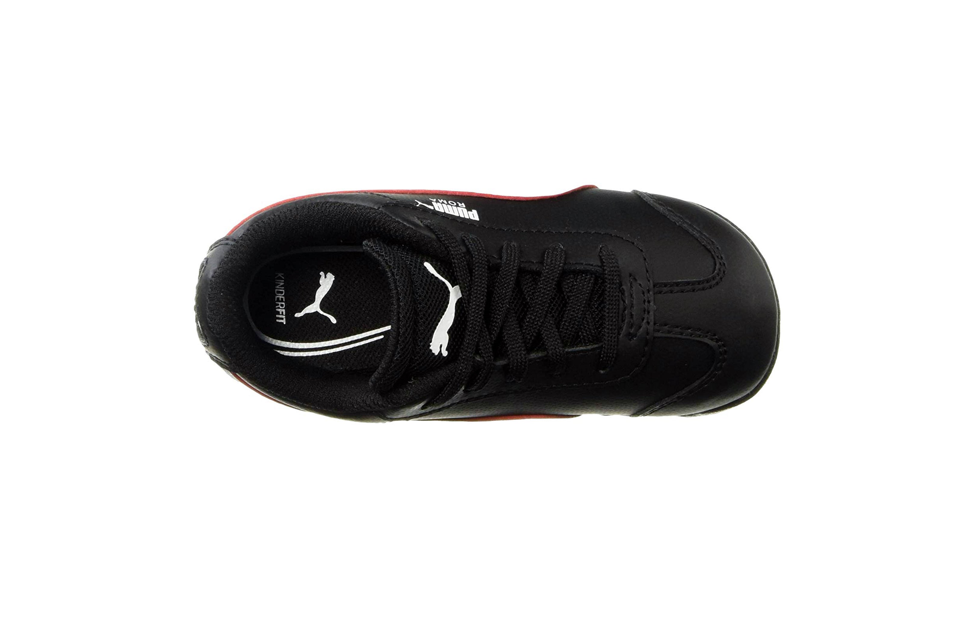 PUMA Boys Scuderia Ferrari Roma Black/White Sneakers