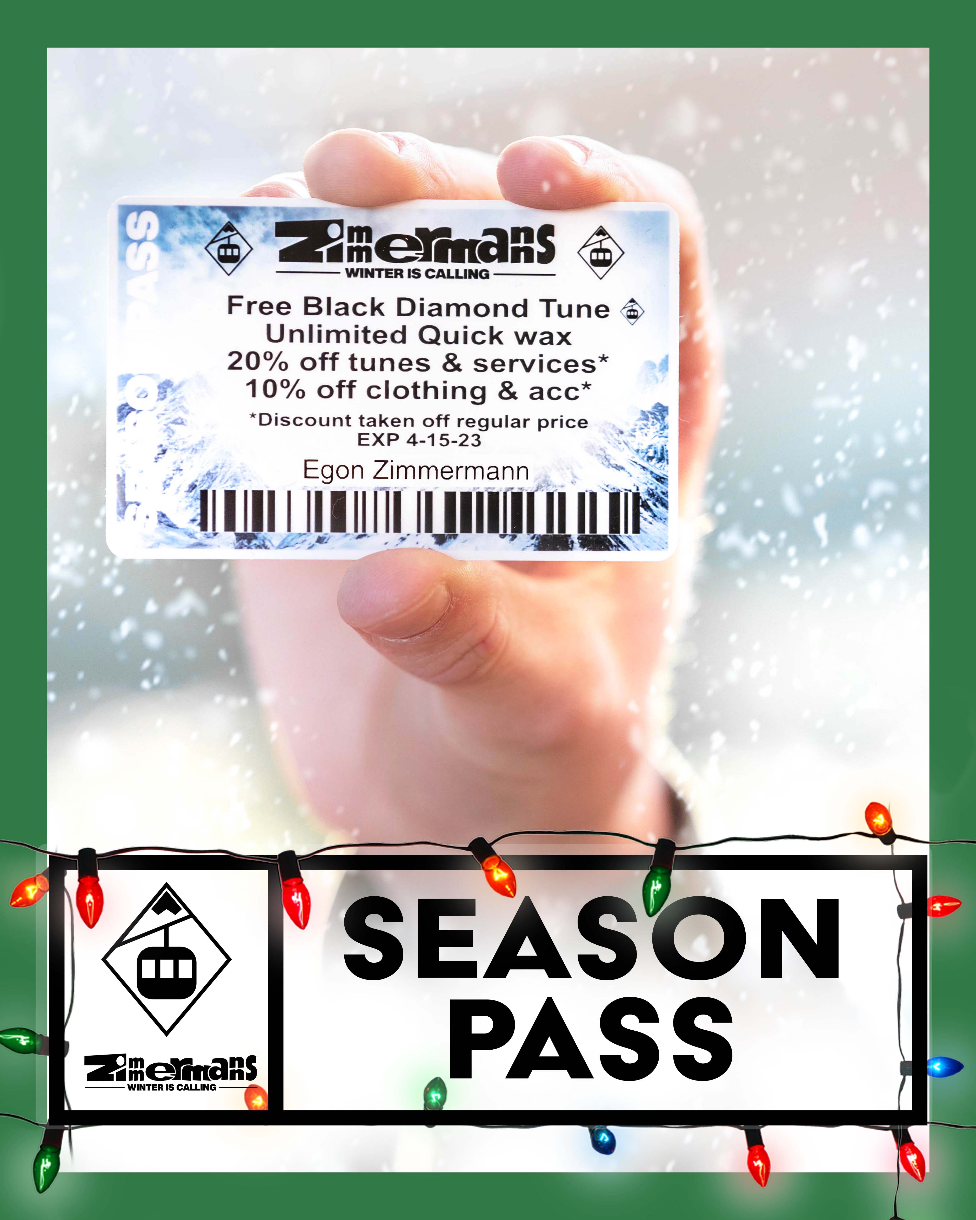 Season Pass Card