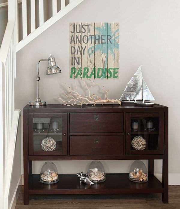 Paradise Wall Quote