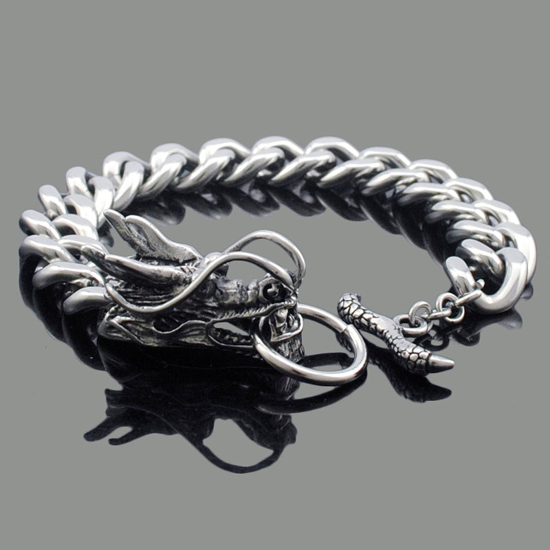 Stainless Steel Dragon Bracelet - GetLoveMall cheap products,wholesale ...