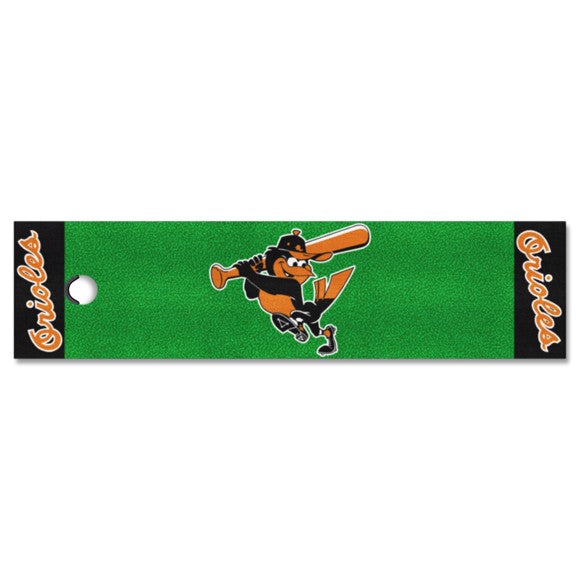 Baltimore Orioles Green Putting Mat - Retro Collection by Fanmats