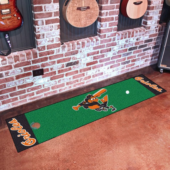 Baltimore Orioles Green Putting Mat - Retro Collection by Fanmats