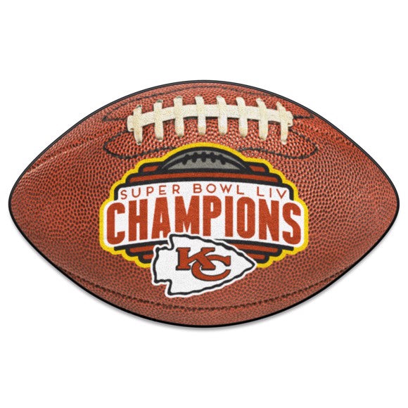 Kansas City Chiefs Super Bowl LIV Football Rug / Mat by Fanmats